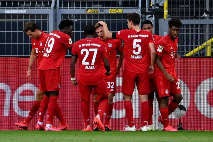 A Bayern nyerte a Bundesliga csúcsrangadóját