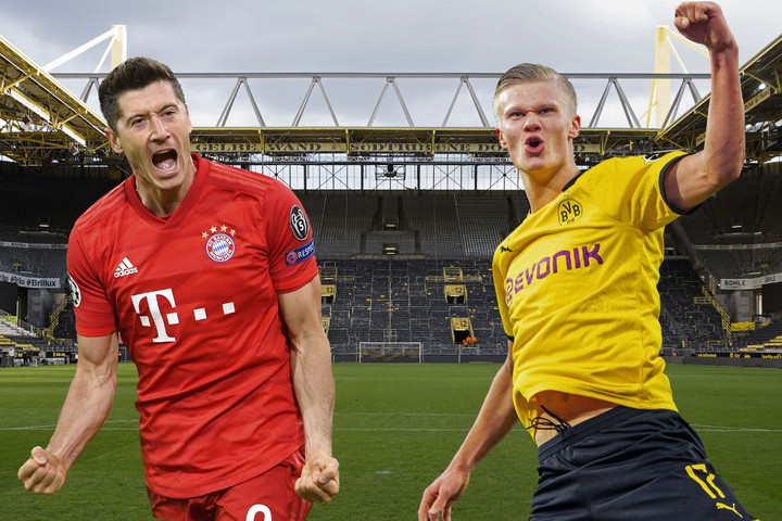 Fotó: AFP/DPA/Sven Simon/Essler Kremsler Hoermann A bajnoki címről dönthet a Dortmund-Bayern rangadó