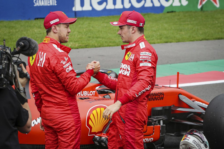 Leclerc megköszönte a tavalyi évet Vettelnek