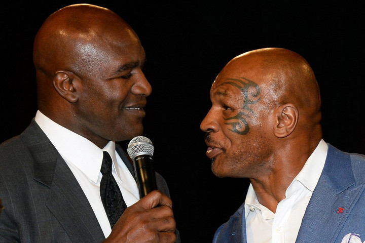 Fotó: AFP/Getty Images North America Holyfield kész megküzdeni Tysonnal