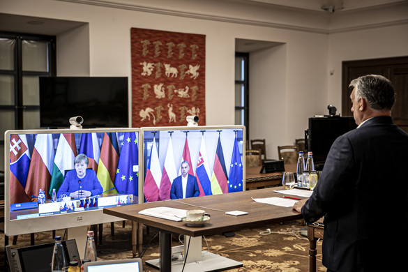 Angela Merkellel tárgyaltak a visegrádi országok vezetői