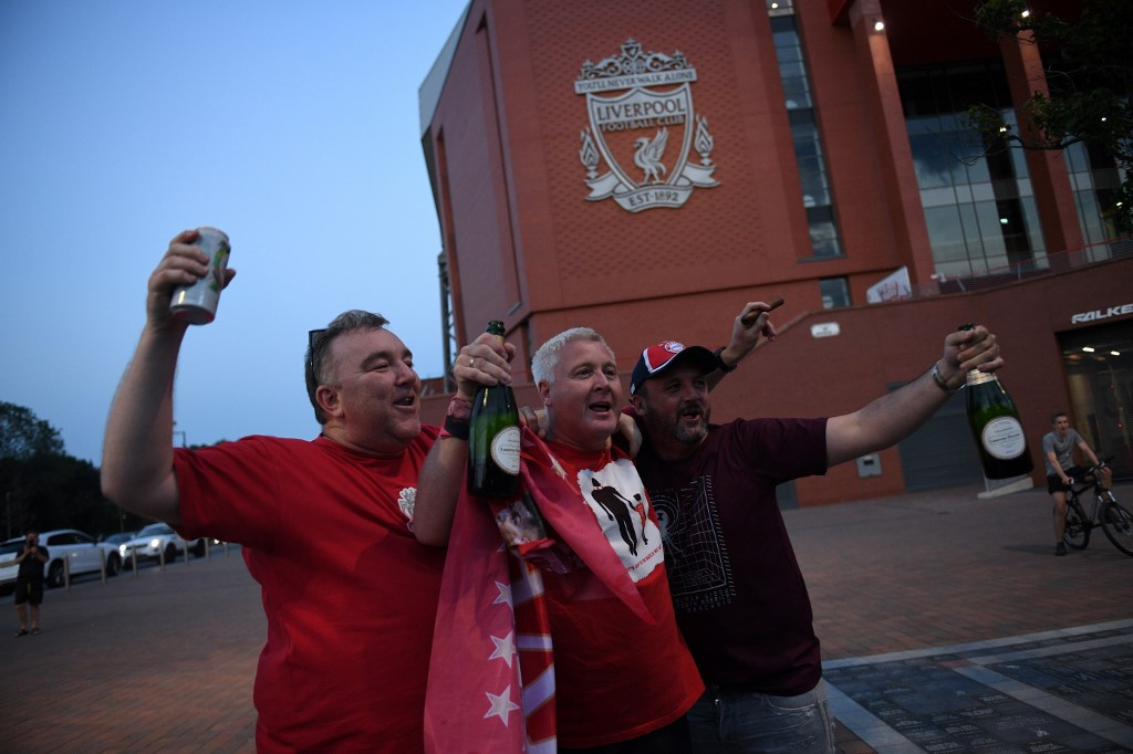 Liverpool ünneplés