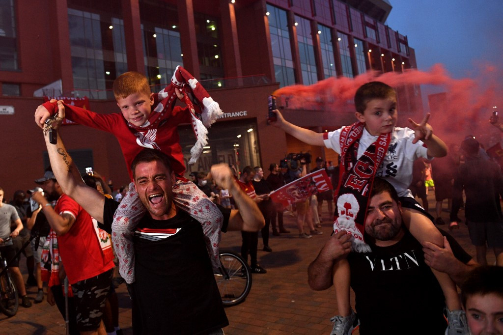 Liverpool ünneplés