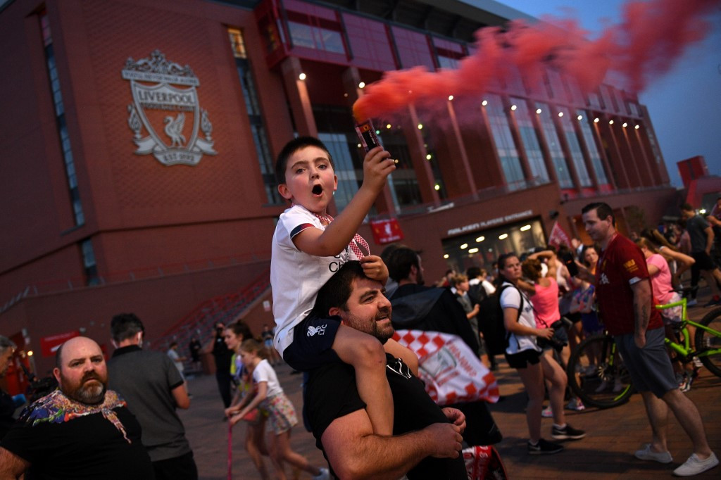 Liverpool ünneplés