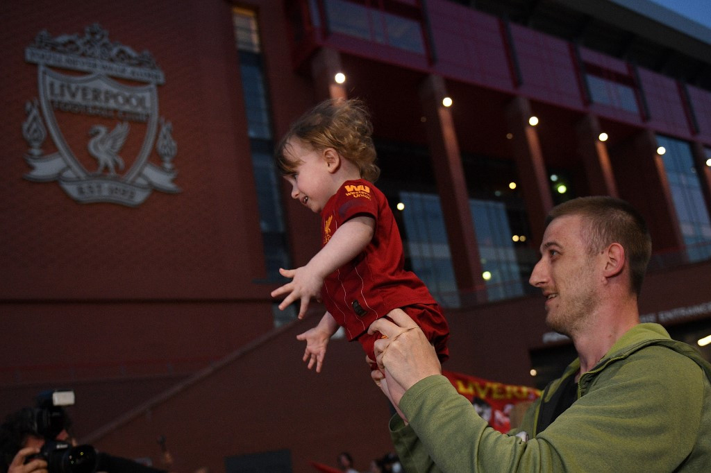 Liverpool ünneplés