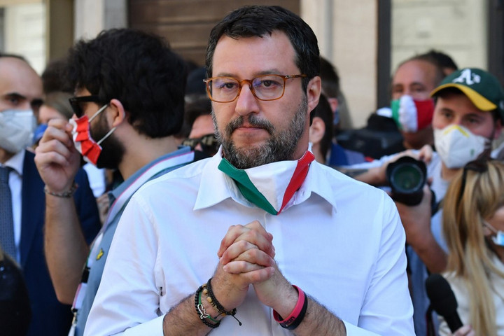 Fotó: AFP/Alberto Pizzoli Salvini: Magyarország számunkra példakép