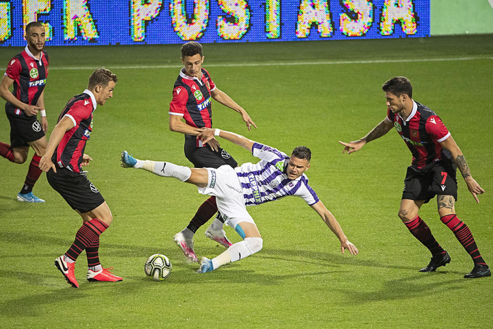 Fotó: MTI/Illyés Tibor Újpest: menekülés győzelemmel
