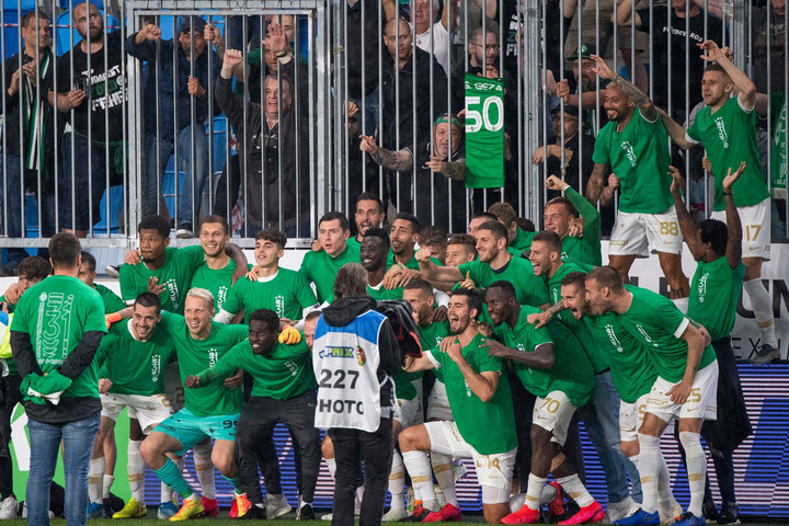 Fotó: MTI/Illyés Tibor A Honvéd legyőzésével megvédte bajnoki címét a Ferencváros