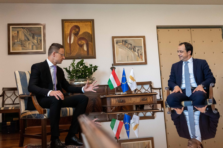 Fotó: Facebook Migrációs kérdésekben Cipruson tárgyal Szijjártó Péter