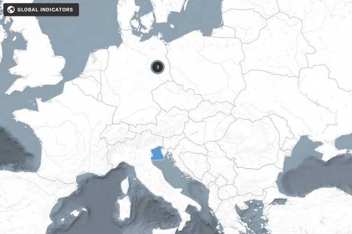 Fotó: eodashboard.org Valós időben követhetjük a járvány miatti leállás globális hatásait