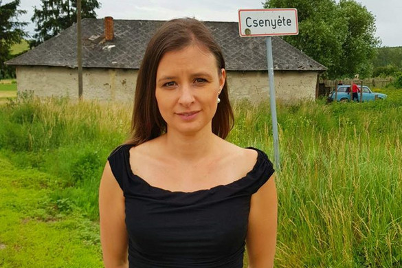 Dúró Dóra Csenyétén járt, ahová januárban a mentők sem mertek bemenni