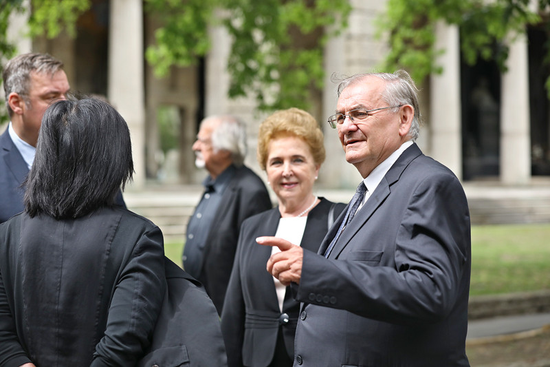 Fekete György temetése