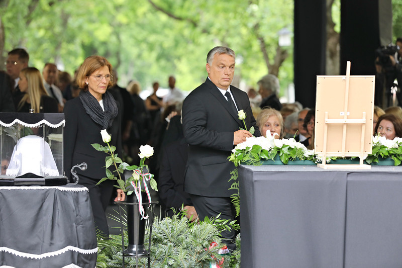 Fekete György temetése