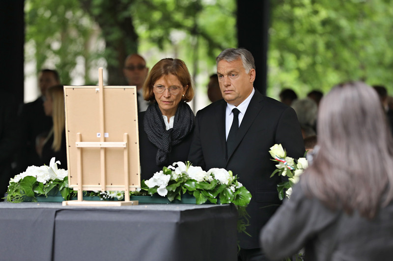 Fekete György temetése