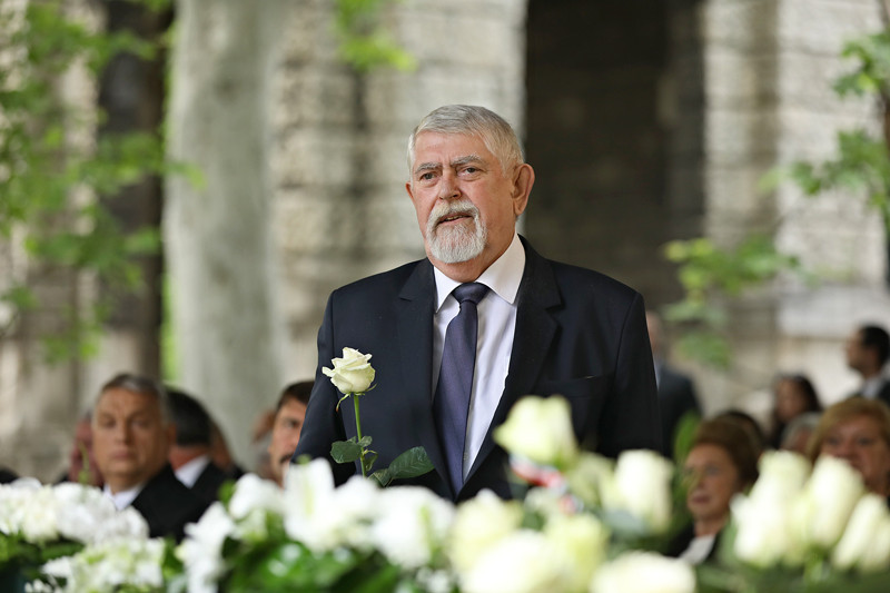 Fekete György temetése