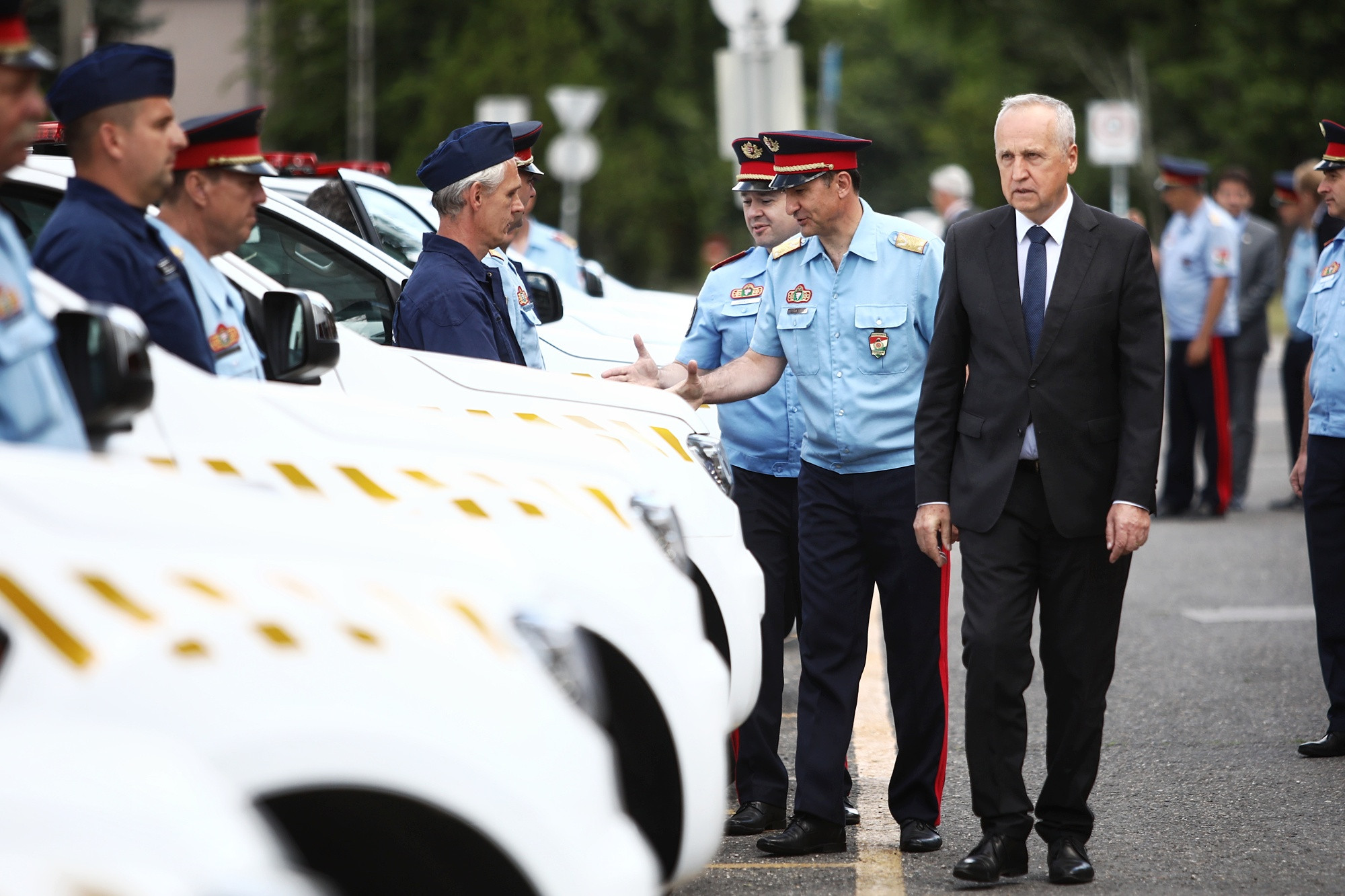 Hatvanhárom speciális járművet kapott a katasztrófavédelem