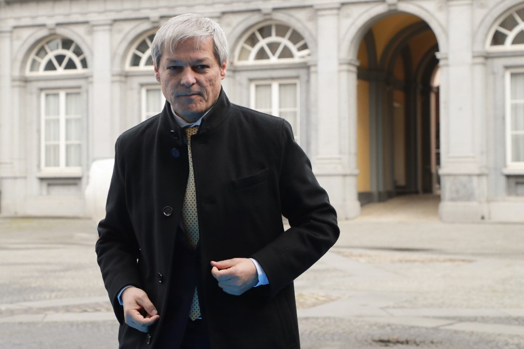 Fotó: AFP/Ludovic Marin Dacian Ciolos, volt román miniszterelnök