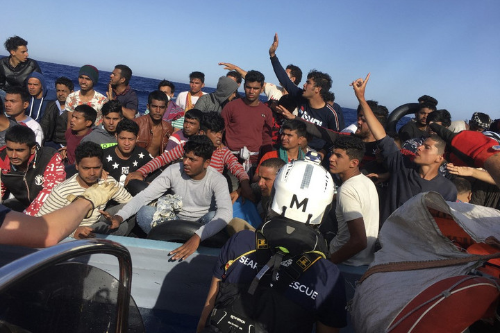 Fotó: AFP/Shahzad ABDUL Lampedusa polgármestere migrációs vészhelyzet bejelentését kérte az olasz kormánytól