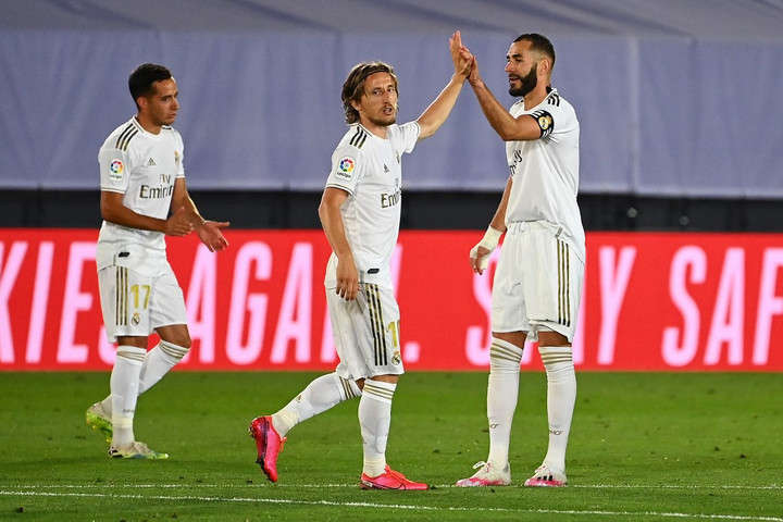 Fotó: AFP/Gabriel Bouys Ismét nyert a Real Madrid