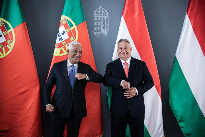 Fotó: Facebook Orbán Viktor a portugál miniszterelnököt fogadta