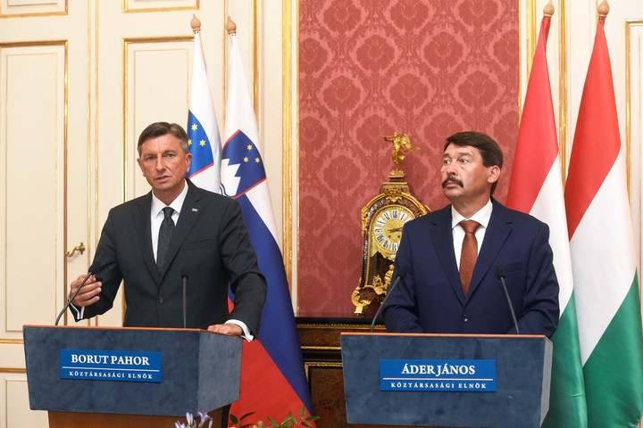 Fotó: MTI/Bruzák Noémi Áder: Jól kezeltük a járványt