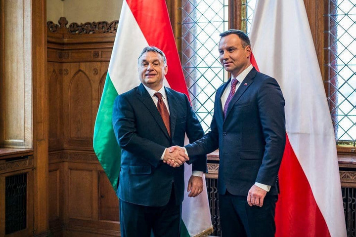 Fotó: Facebook/Orbán Viktor Orbán Viktor gratulált Andrzej Duda győzelméhez