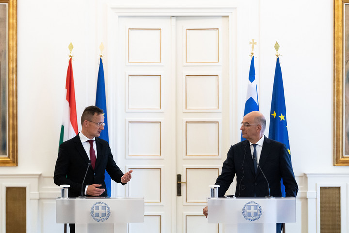 Fotó: MTI/KKM/Borsos Mátyás Szijjártó: Fel kell készülni az újabb migrációs hullámokra