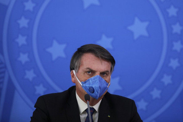 Koronavírusos a brazil elnök