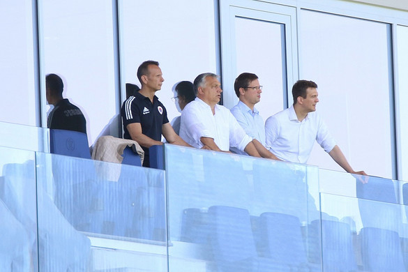 Orbán Viktor megtekintette a Vasas új stadionját