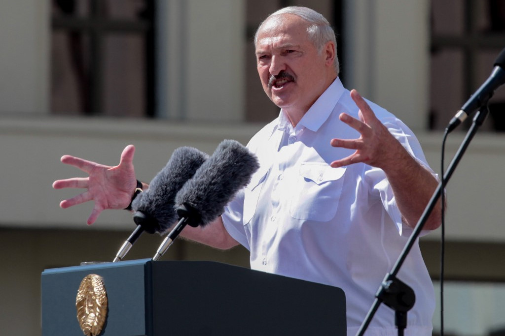 Aljakszandr Lukasenka fehérorosz elnök