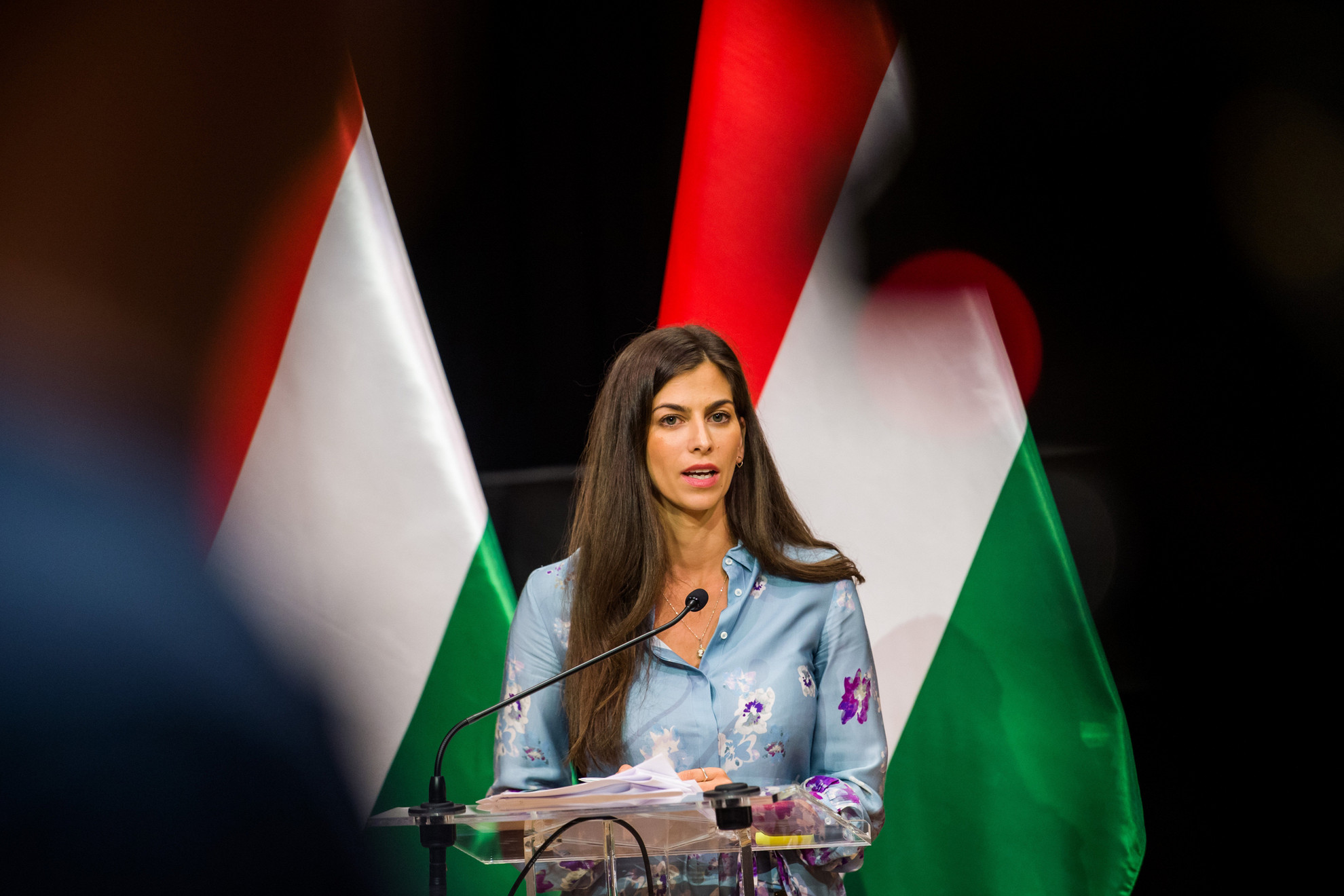 Fotó: MTI/Balogh Zoltán Szentkirályi Alexandra kormányszóvivő