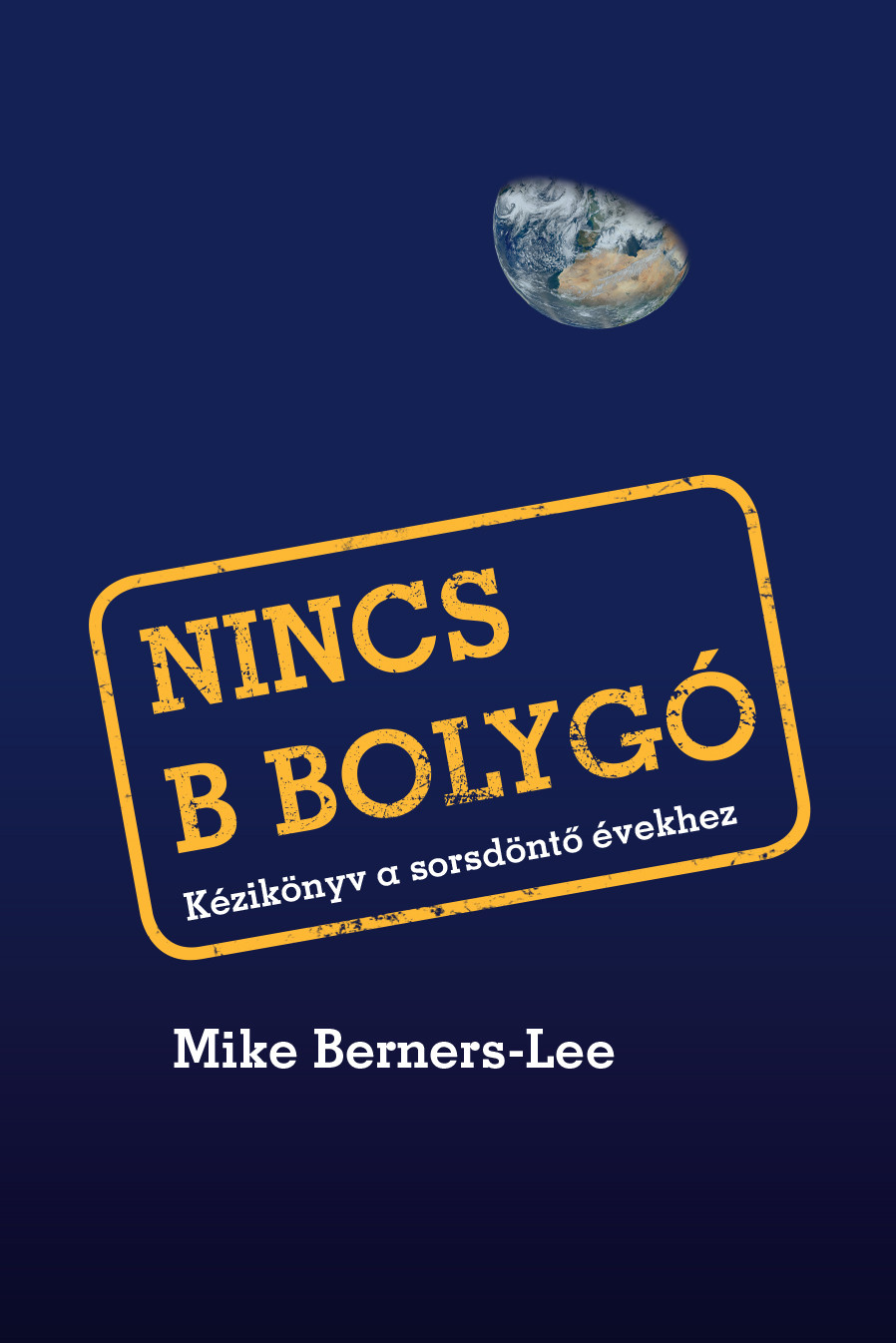 Fotó: Pallas Athéné Books A Nincs B bolygó c. könyv borítója