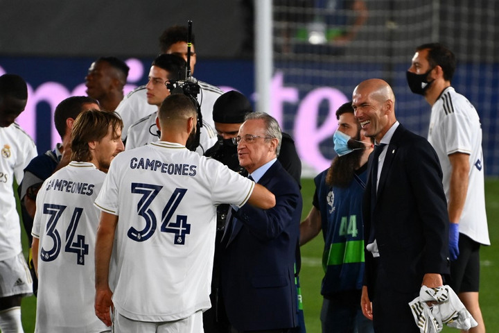 Fotó: AFP/GABRIEL BOUYS A Real Madrid senkit sem igazol
