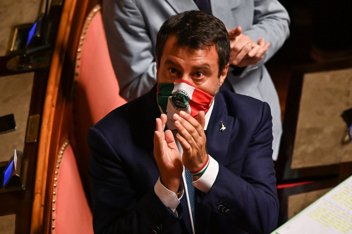 Fotó: AFP/Andreas Solaro „Politikai indíttatásúnak tekinthető a Salvini elleni eljárás”