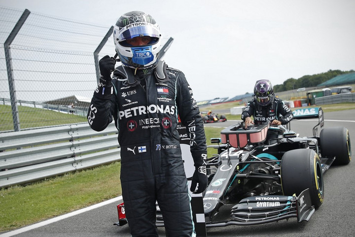 Fotó: ANDREW BOYERS / POOL / AFP Bottasé a pole pozíció Silverstone-ban