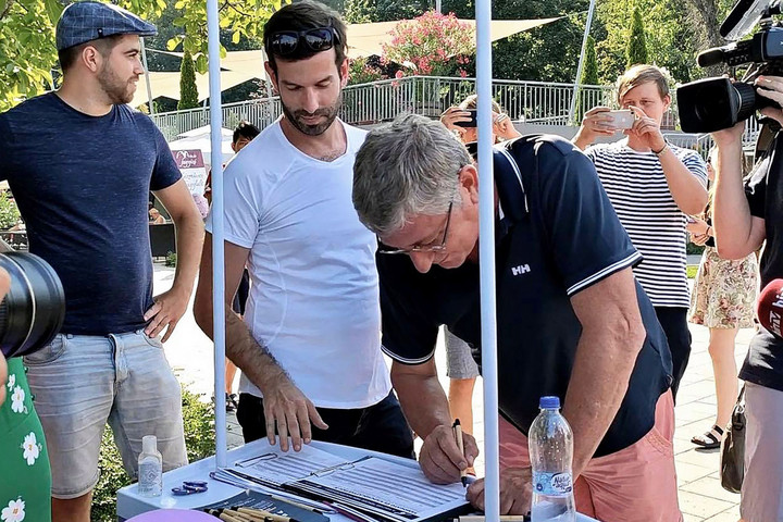 Fotó: Facebook Máris gellert kapott az összefogás