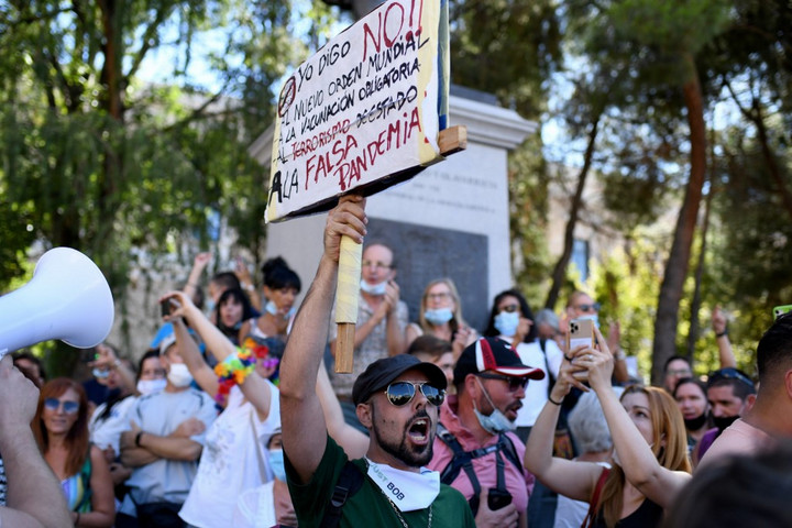 Fotó: AFP/NurPhoto/Juan Carlos Lucas Nem kérnek a szigorításokból Madridban
