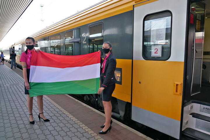 Fotó: MH/Katona László Csehországi magánvasút visz utasokat Budapestről Bécsen át Prágába