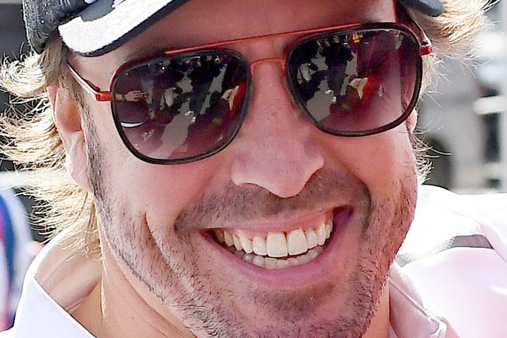 Fotó: AFP A varázslatos Fernando Alonso most éppen az Indy 500-on bűvészkedne