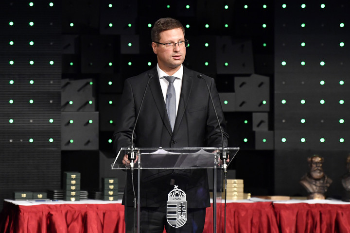 Fotó: MTI/Máthé Zoltán Gulyás: Európa egyik legősibb államának polgárai vagyunk