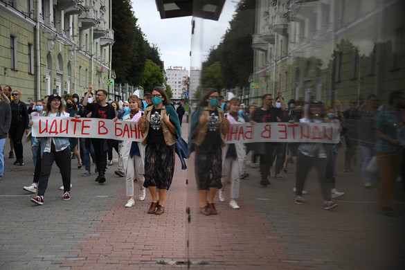 Ismét rohamrendőrök oszlattak tüntetőket Minszkben