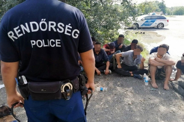 Huszonhárom illegális migránst fogtak el Lajosmizsén