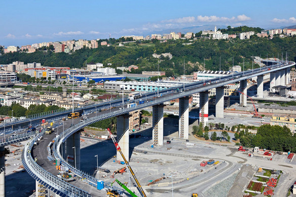 Felavatták Genova új átkelőjét