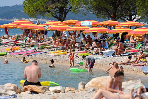 Horvátországban tízmillió turista nyaralt az év első hét hónapjában