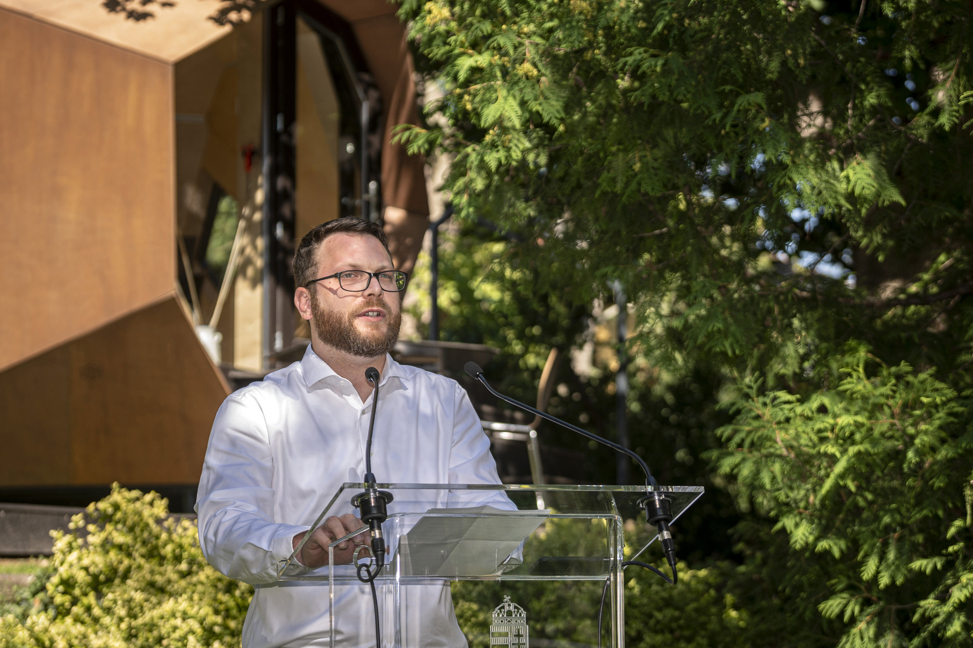 Fotó: MTI/Szigetváry Zsolt Schanda Tamás, az Innovációs és Technológiai Minisztérium (ITM) parlamenti és stratégiai államtitkára