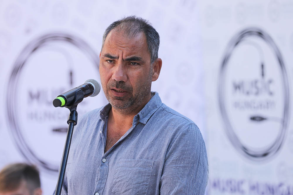 Fotó: MH/Purger Tamás A Music Hungary Szövetség és a Veszprém-Balaton 2023 Európa Kulturális Fővárosa program sajtótájékoztatója