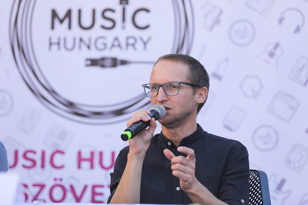 Fotó: MH/Purger Tamás A Music Hungary Szövetség és a Veszprém-Balaton 2023 Európa Kulturális Fővárosa program sajtótájékoztatója