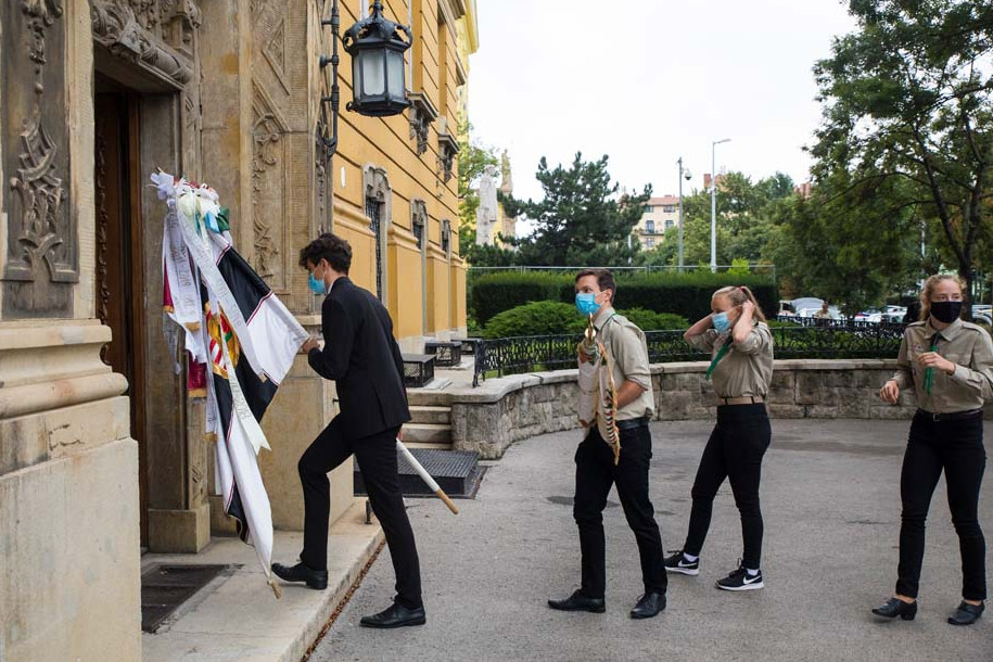 Fotó: Fotó: MH/Purger Tamás tanév kezdés és Ballagás