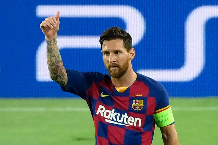 Fotó: AFP/Lluis Gené Fordulat: Messi mégis Barcelonában maradhat