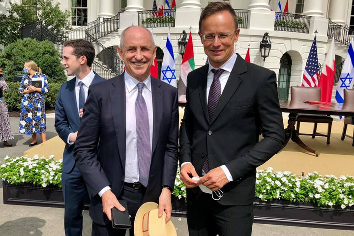 Fotó: Facebook/Szijjártó Péter Magyarország az amerikai jelöltet támogatja az OECD főtitkári pozíciójára